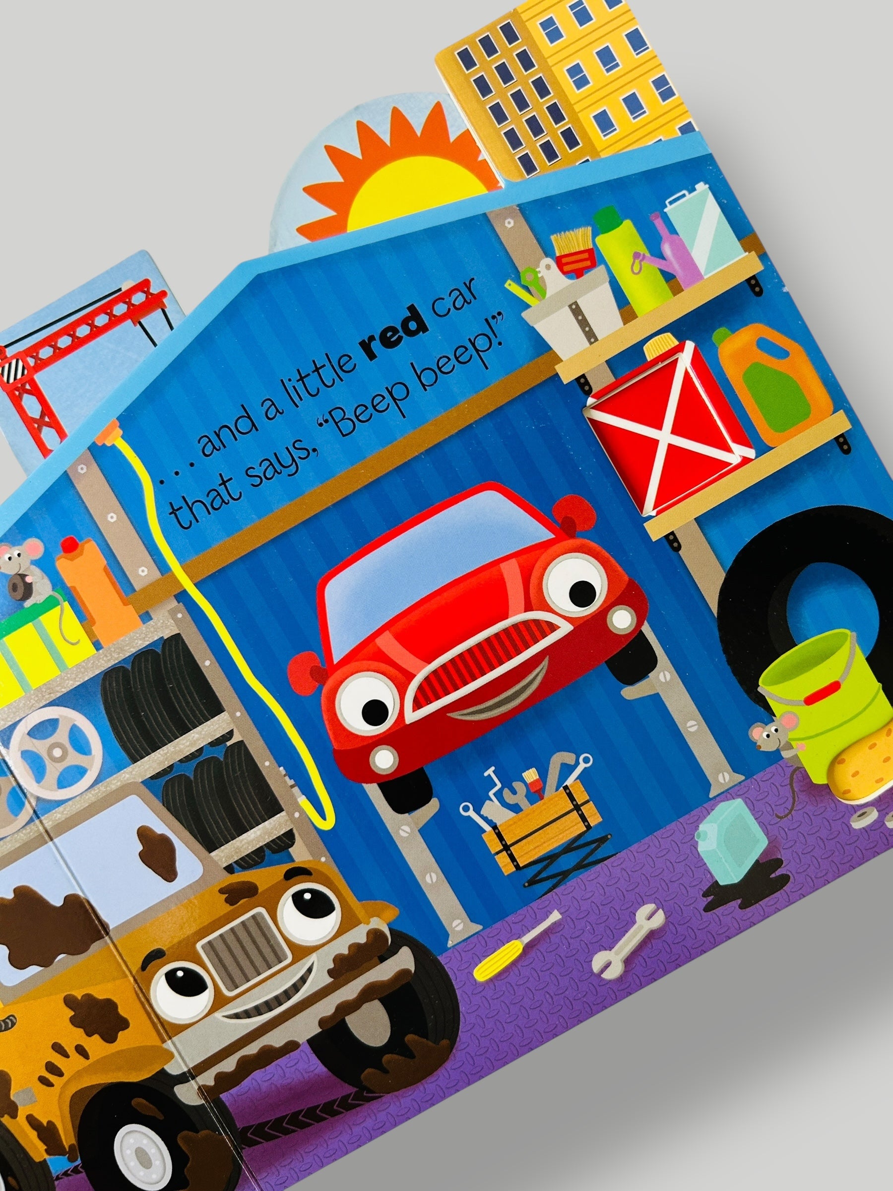 Tiny Tots Peep - Through: Colorful Trucks