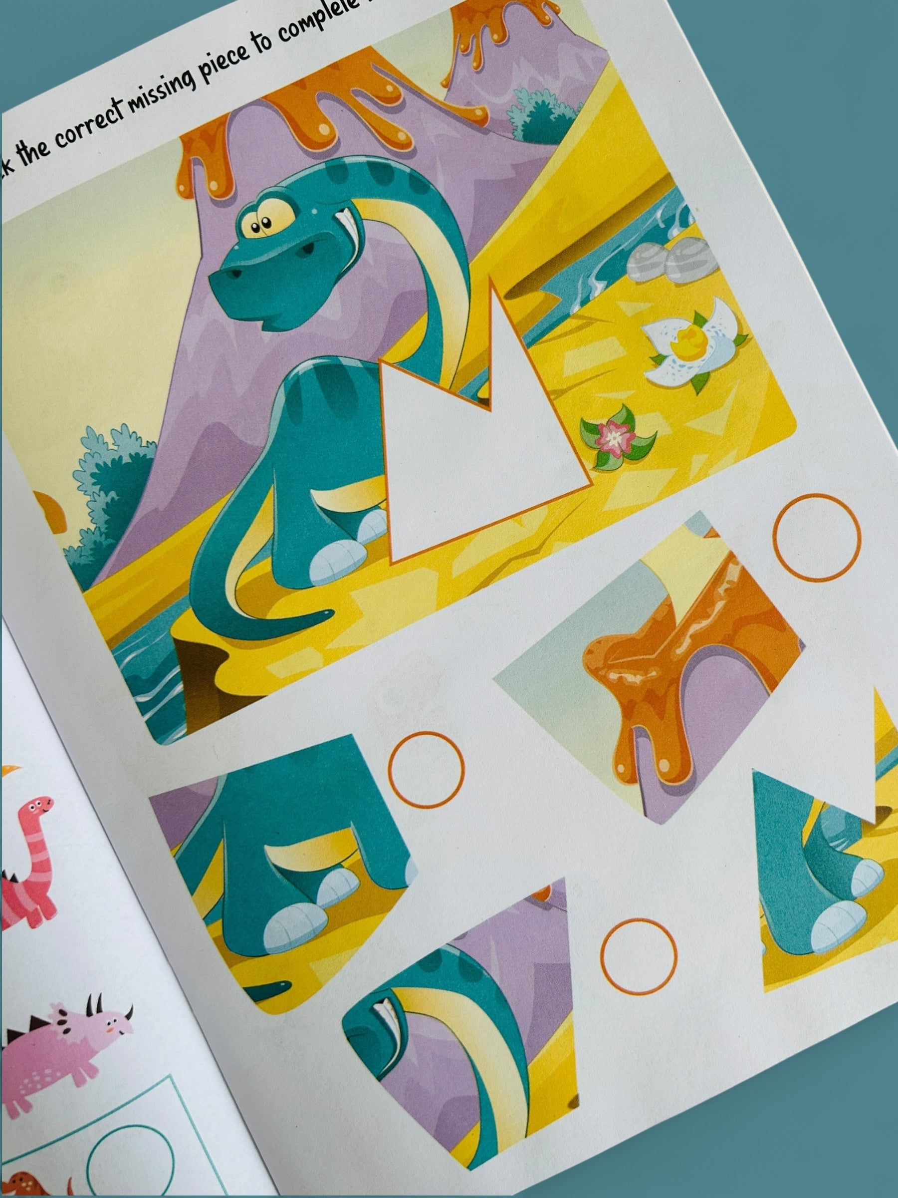 Dinosaur Activity Book