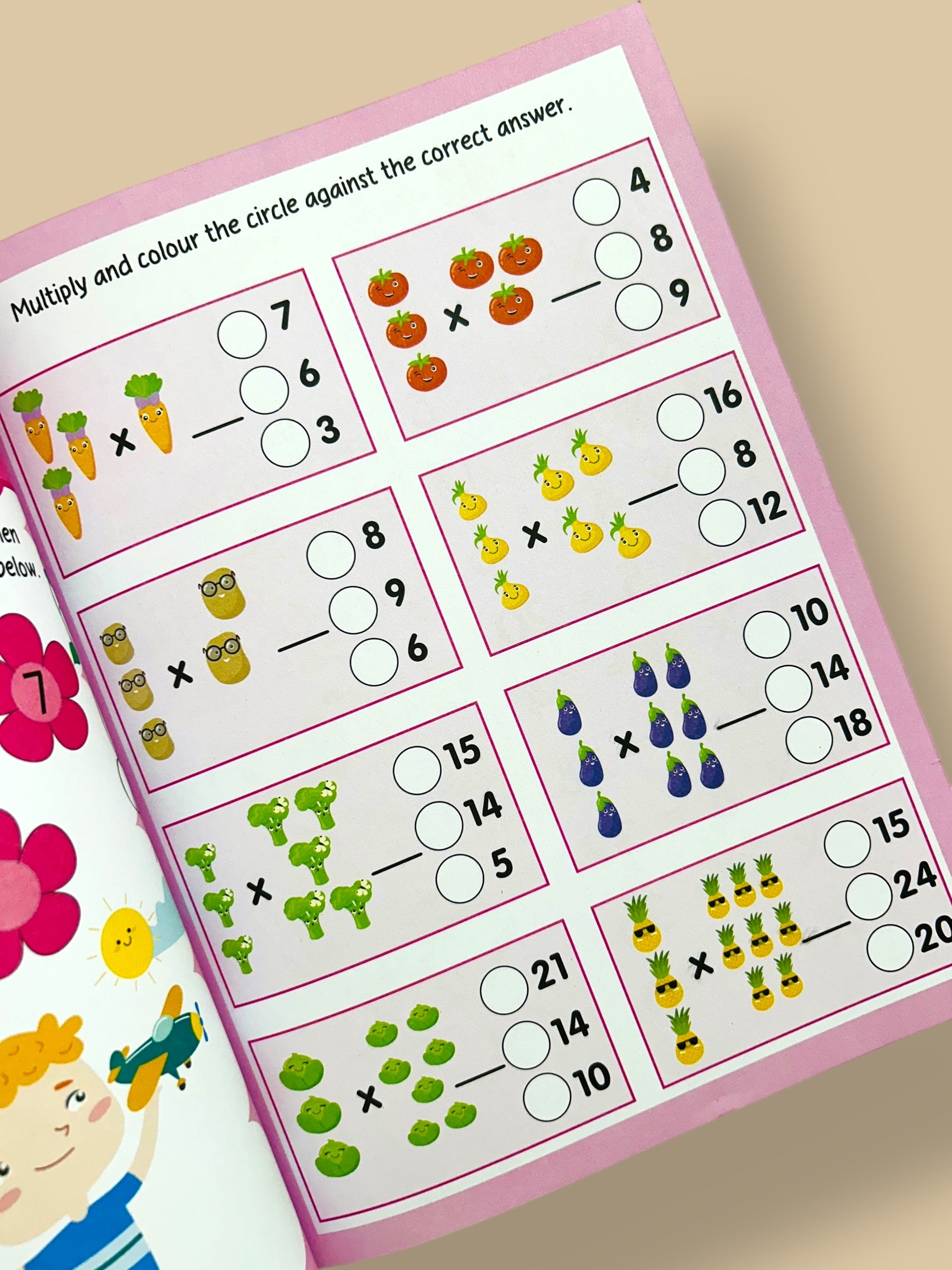 Times Tables Activity Book