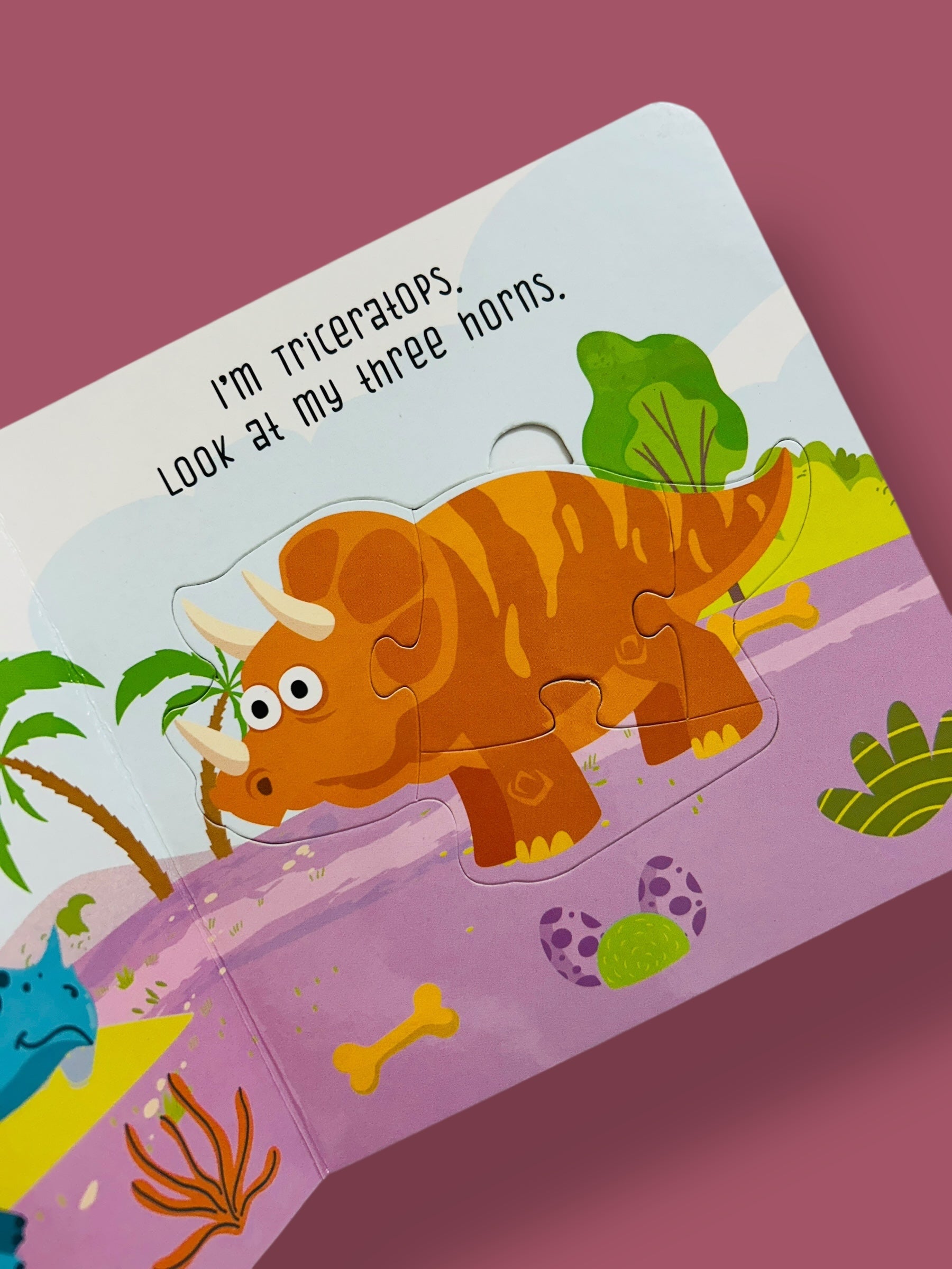 Dinosaur Puzzle Board Book