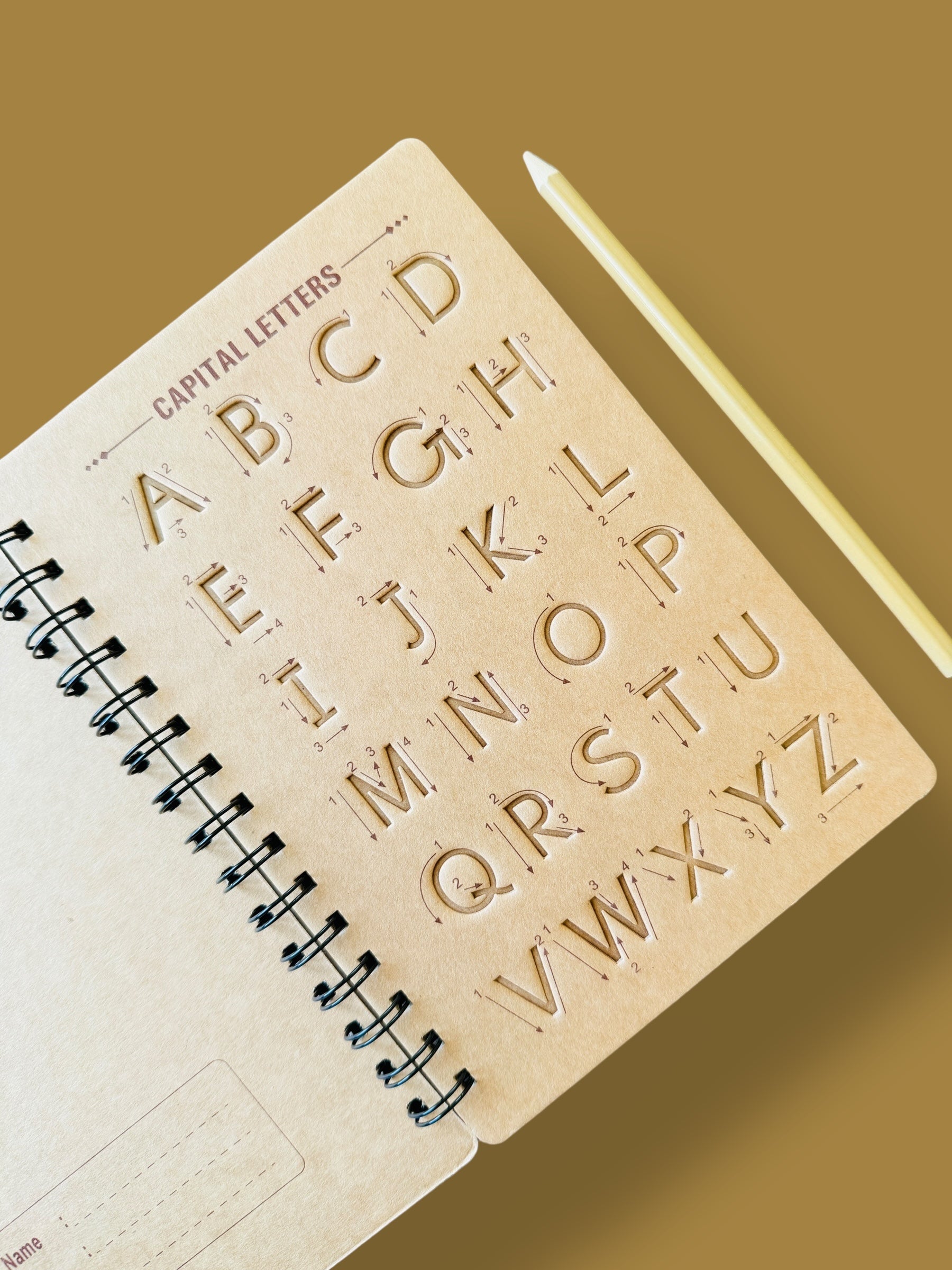 Writing Board - English Alphabet and Numbers