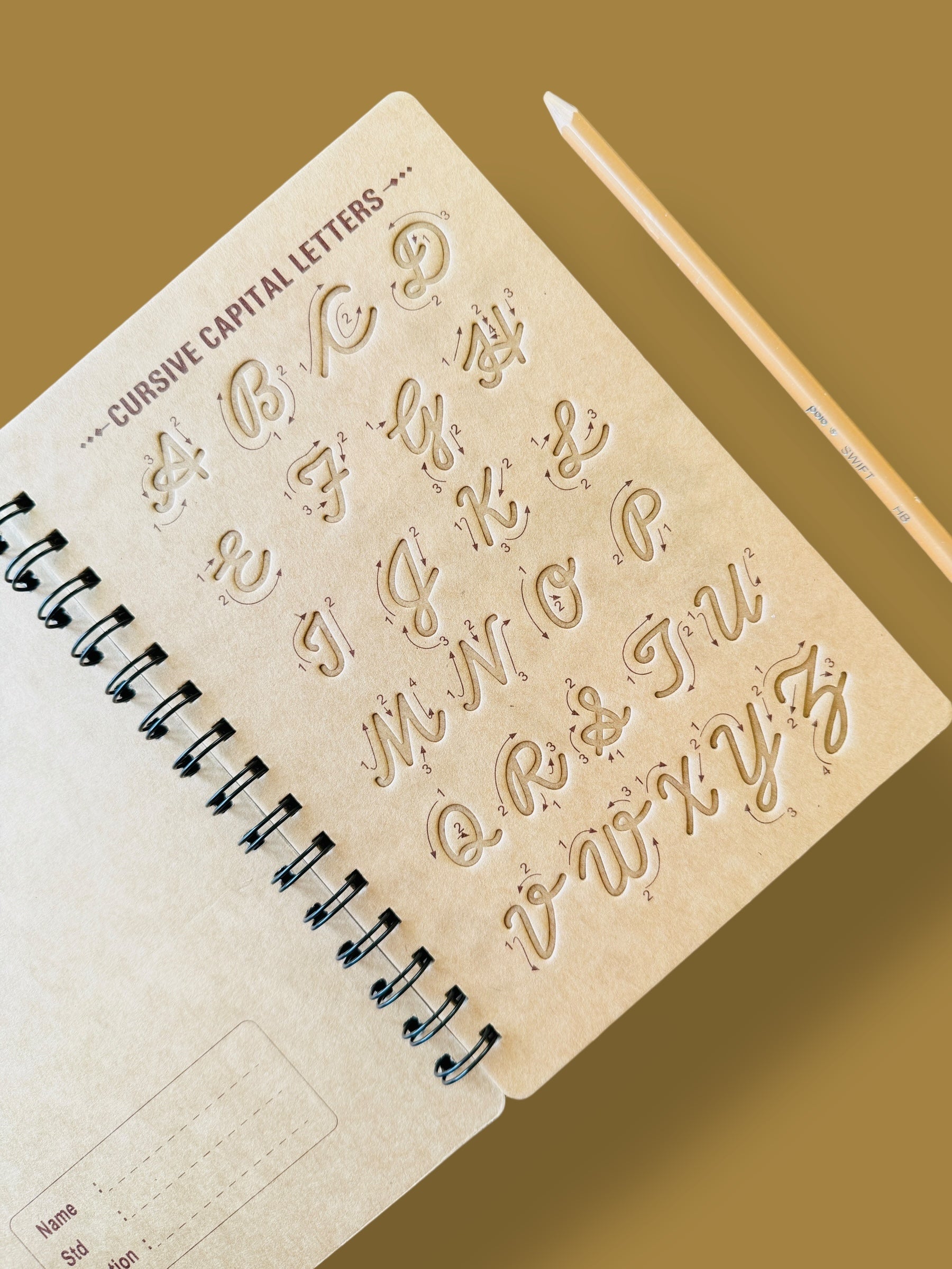 Writing Board - English Cursive Letters