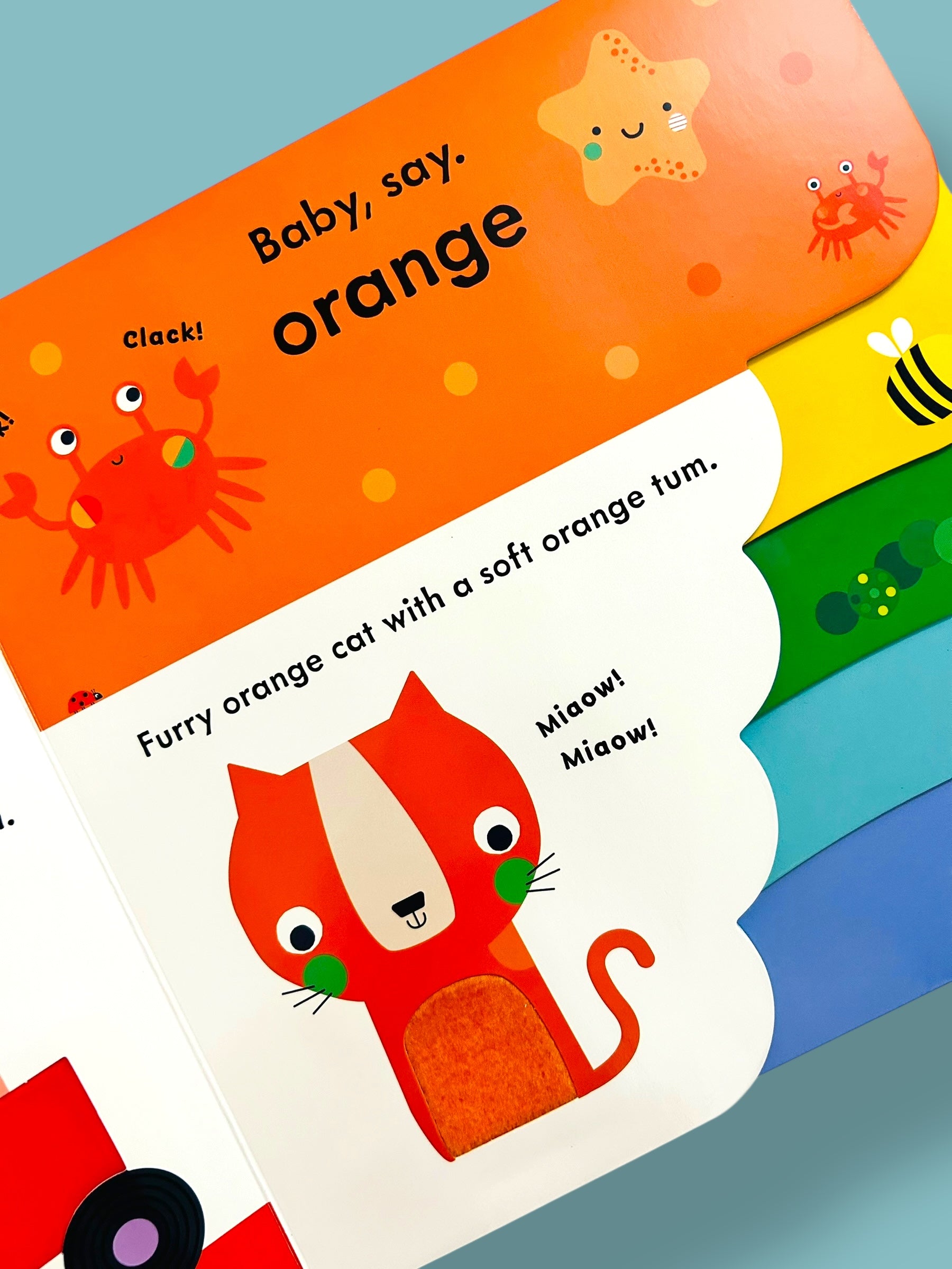 Baby Touch : Rainbow (A Touch-and-Feel Playbook)