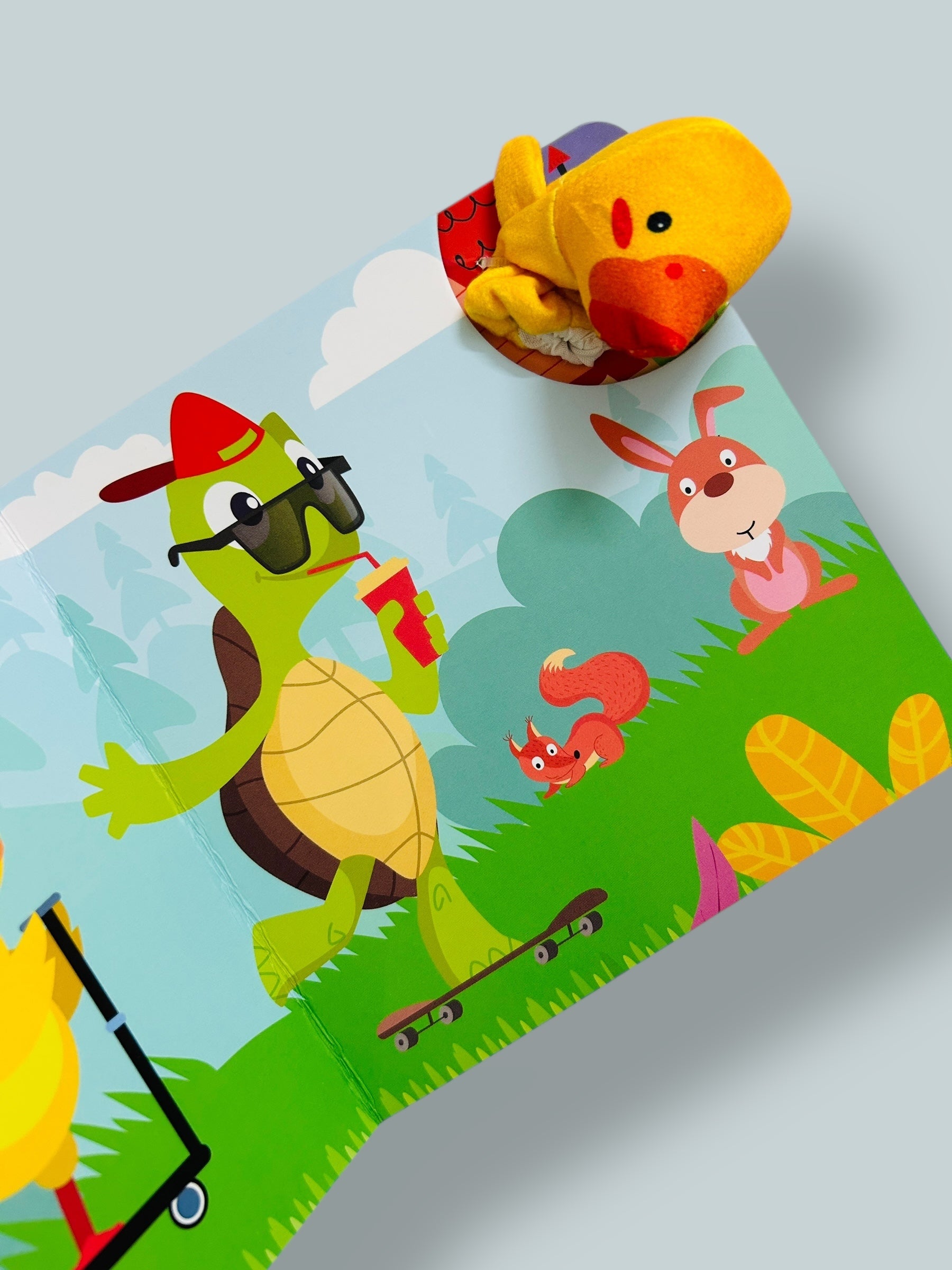 Dazzling Duckling - Puppet Book