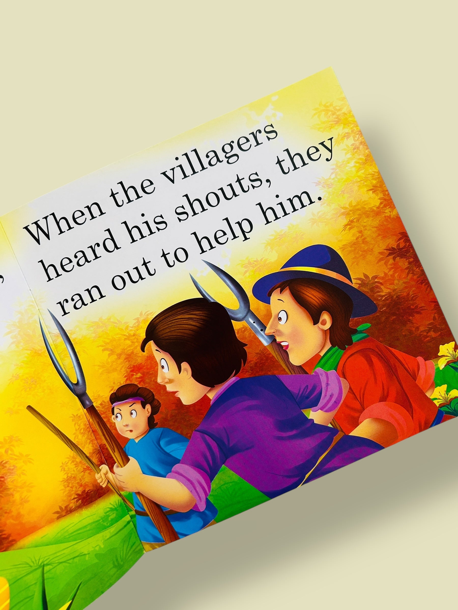 The Shepherd Boy And The Wolf