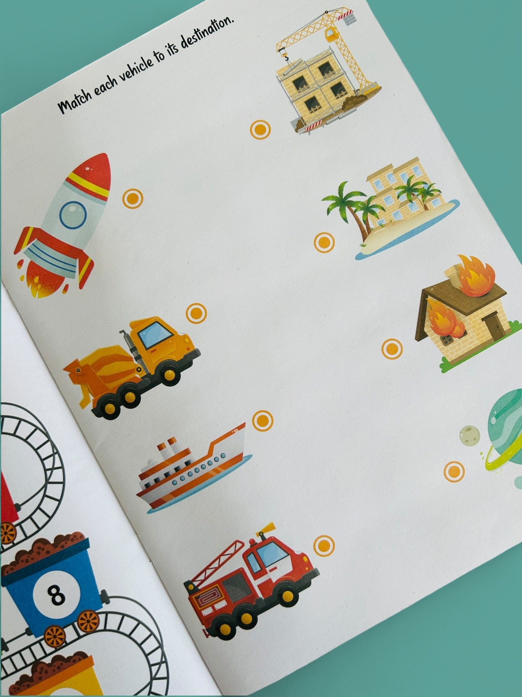 Mighty Vehicles Activity Book