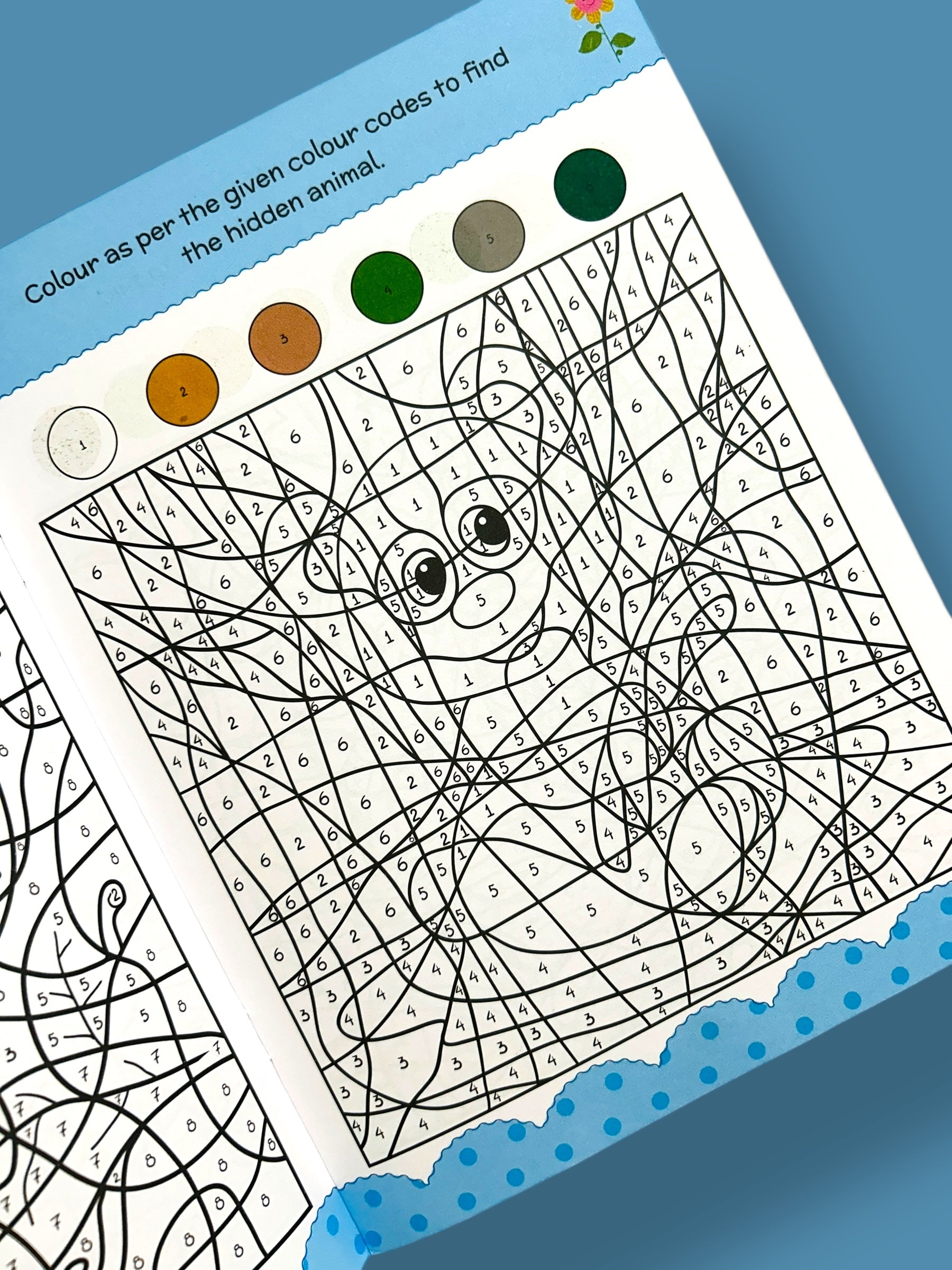 Colour by Numbers Activity Book