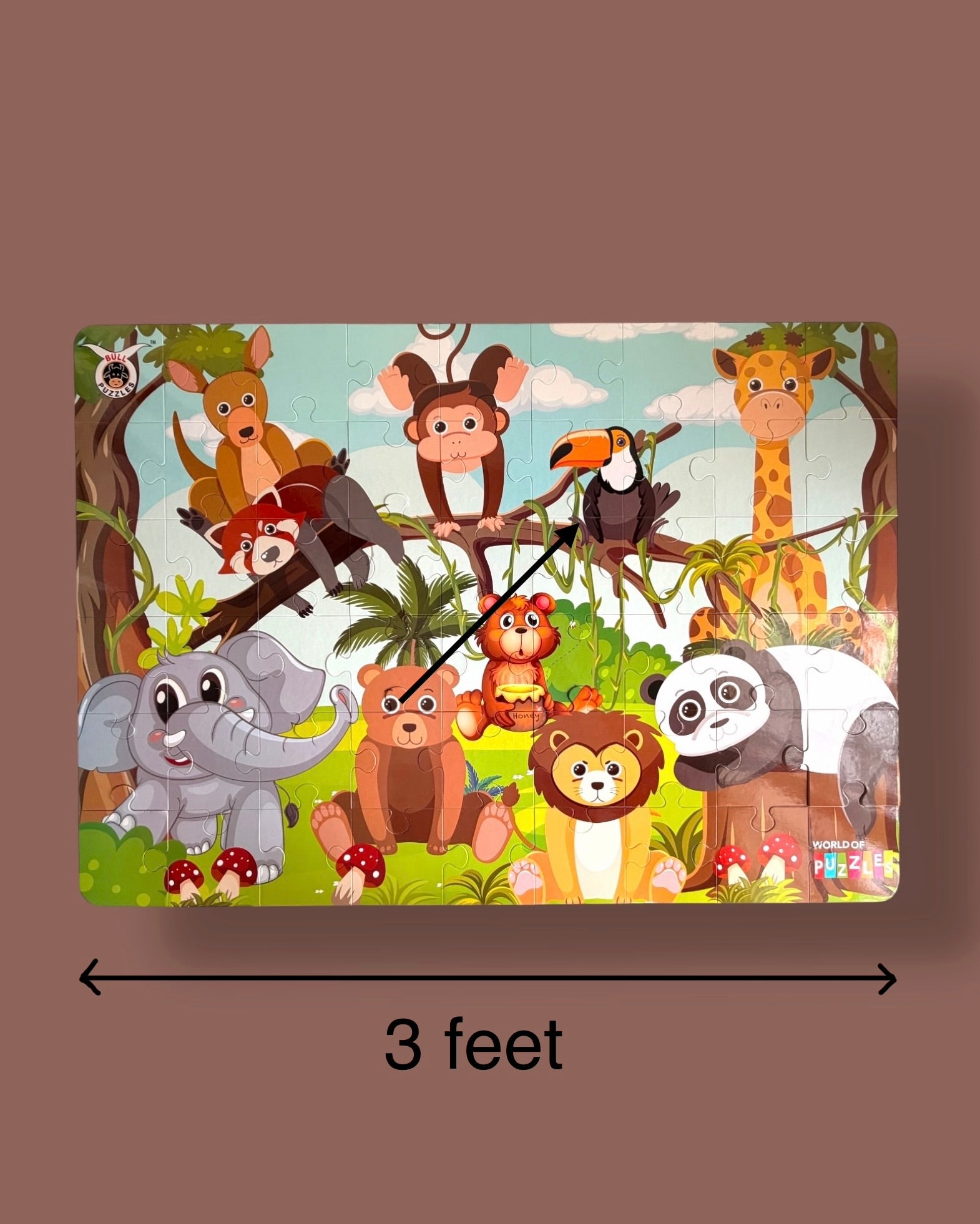 Floor Puzzle - Jungle Theme
