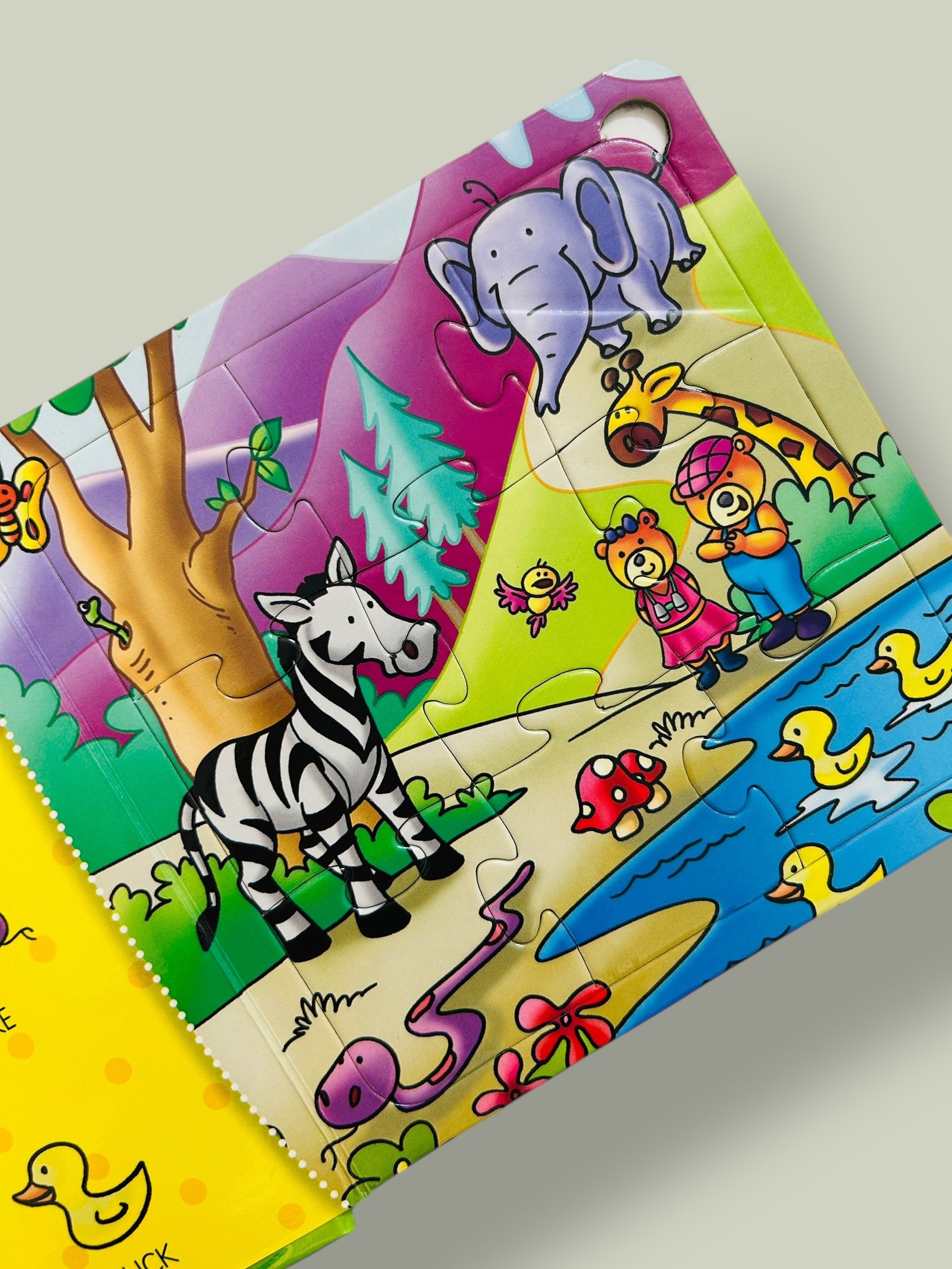 Animals Mania Puzzle Board Book