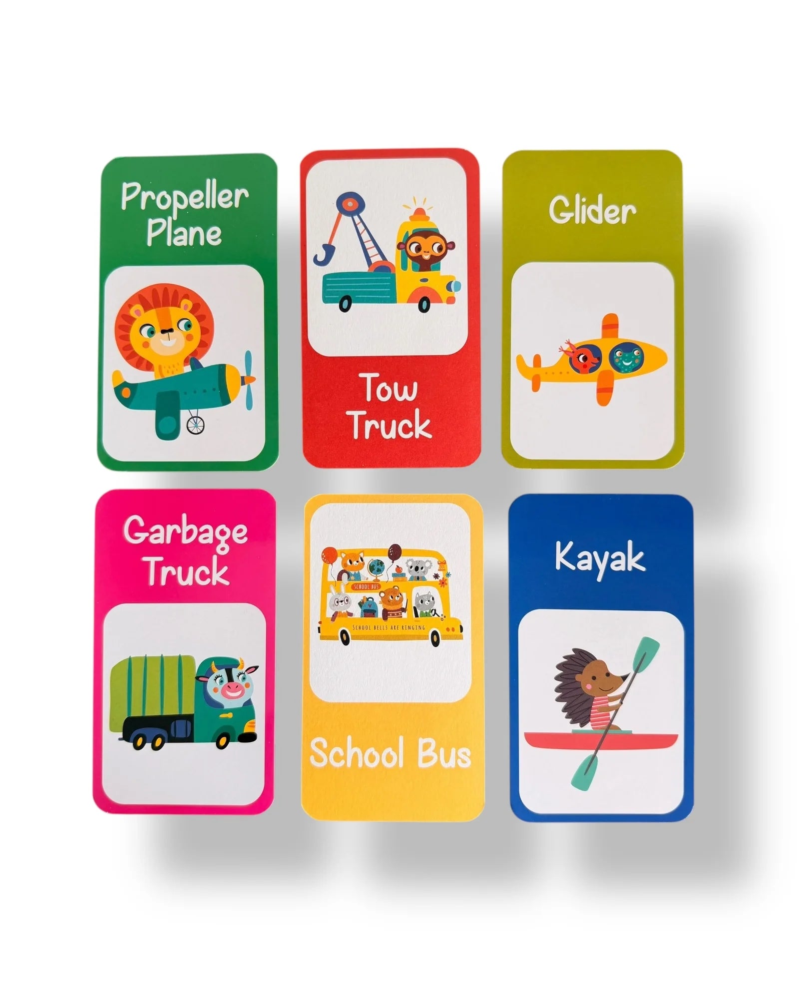 Vehicles - Flash Cards