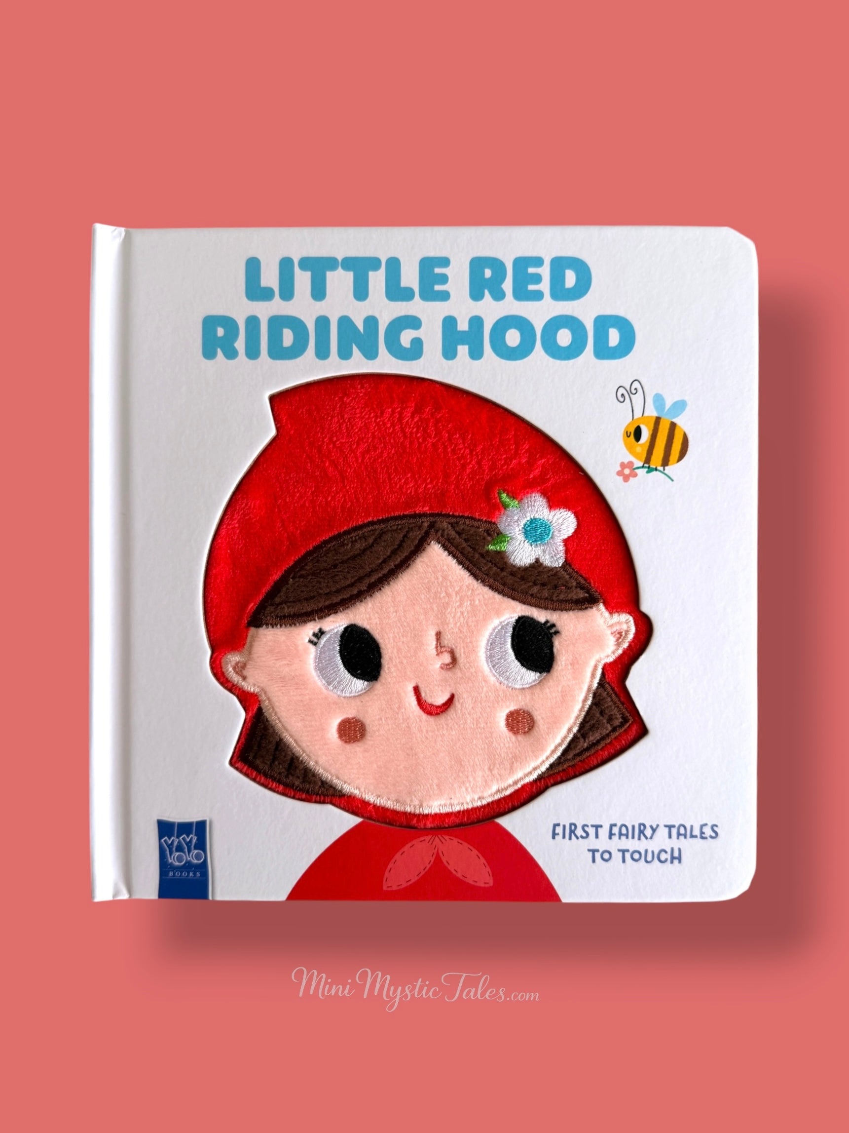 Little Red Riding Hood touch and feel board book cover for toddlers and babies