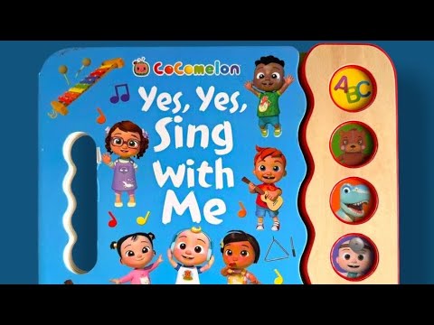CoComelon Yes, Yes, Sing with Me - Kids Sound Book