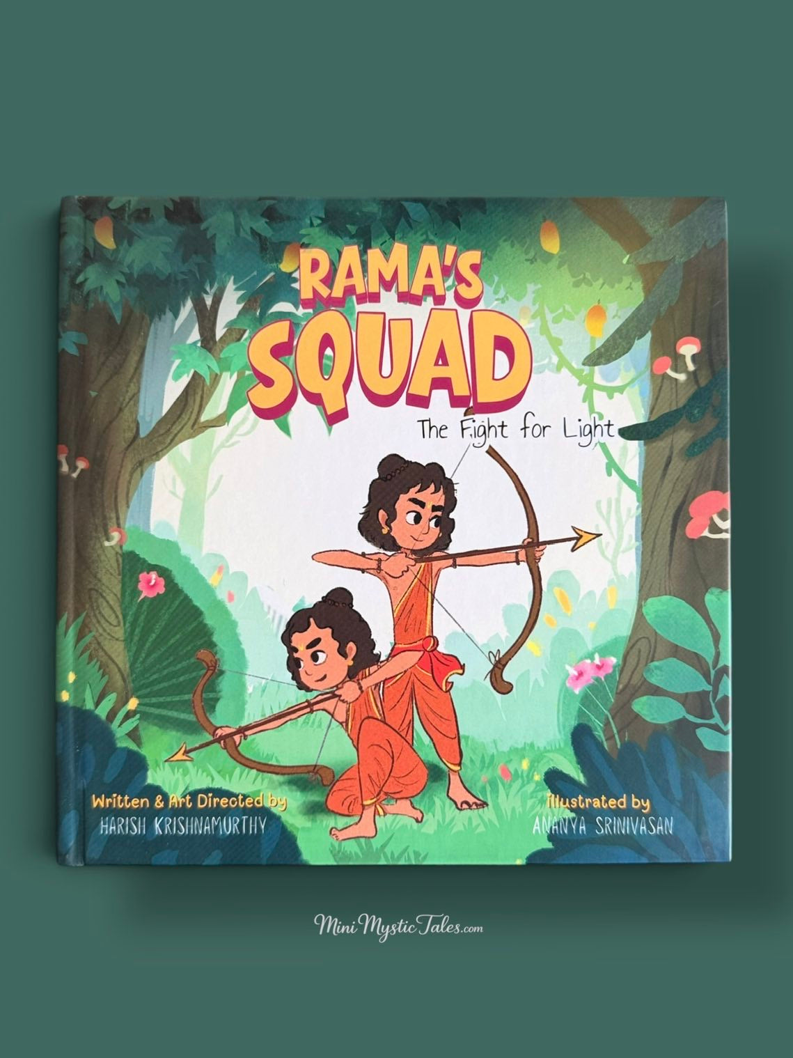 Rama’s Squad The Fight for Light illustrated children’s book inspired by the Ramayana and the adventures of young Rama.