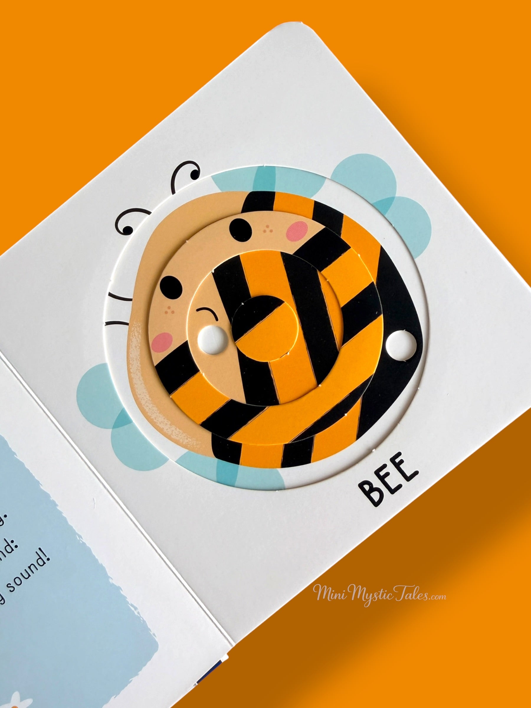 Bee rotating puzzle activity that encourages problem-solving, concentration, and visual recognition skills