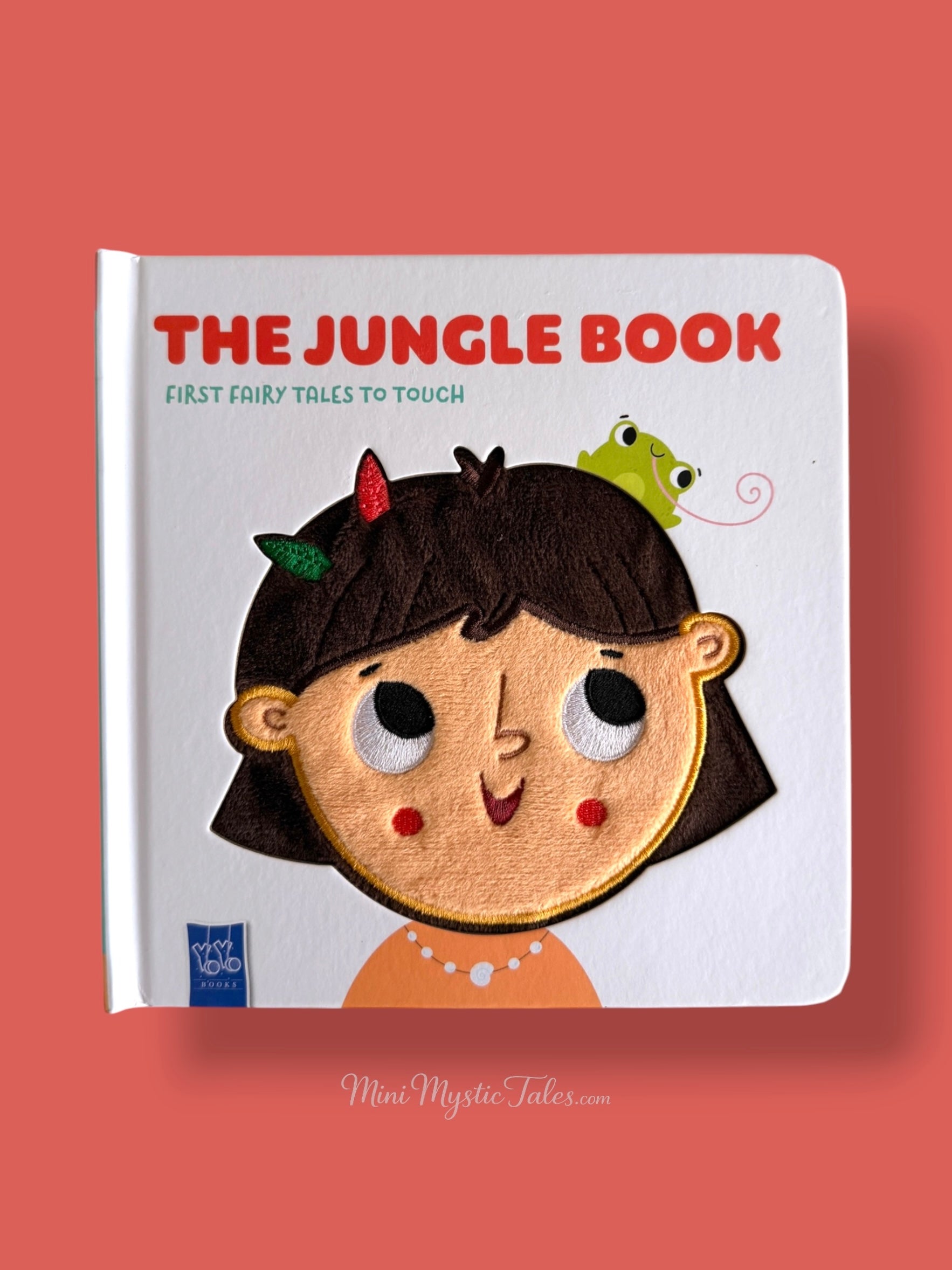 The Jungle Book touch and feel board book cover for toddlers and babies