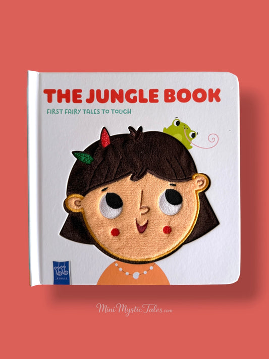 The Jungle Book touch and feel board book cover for toddlers and babies