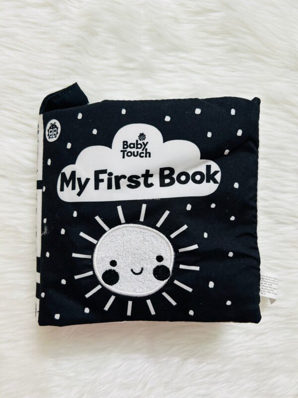 Baby Touch My First Book a black and white cloth book