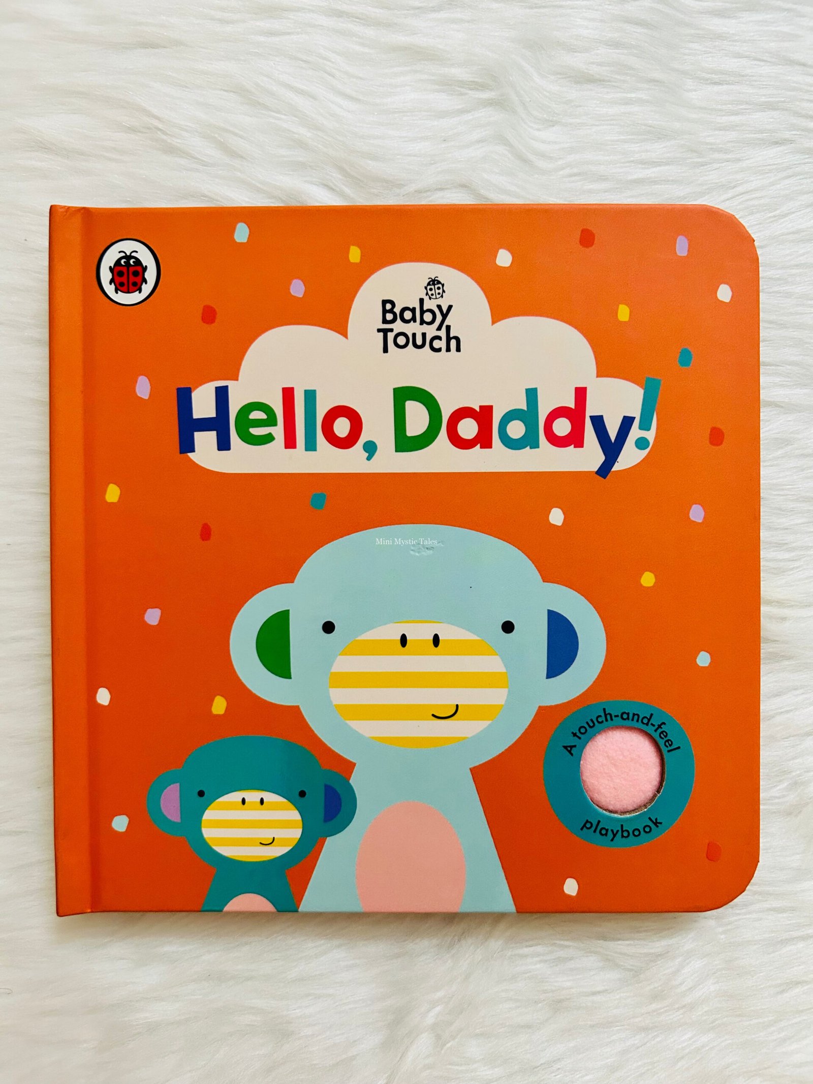 Baby touch hello daddy