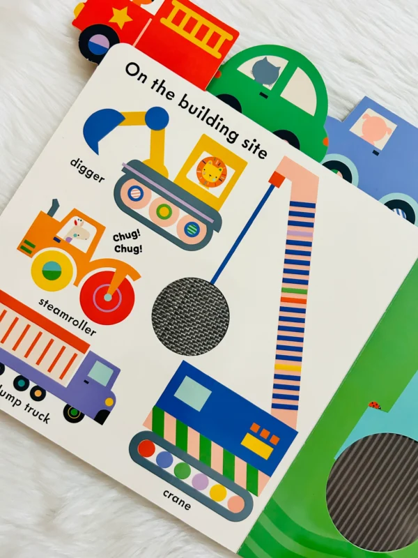 Baby Touch : Vehicles Tab Book - Image 2