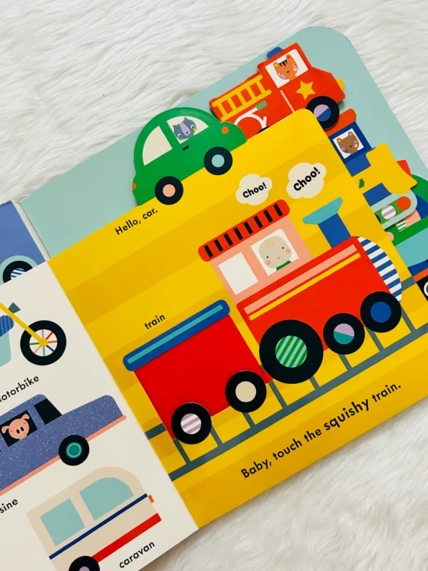 Baby Touch : Vehicles Tab Book - Image 3