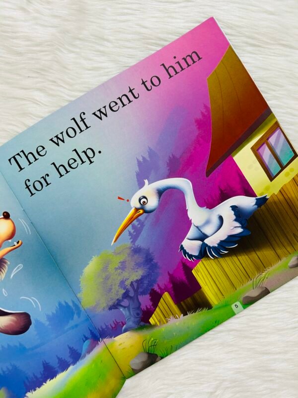 The Wolf And The Crane - Image 2