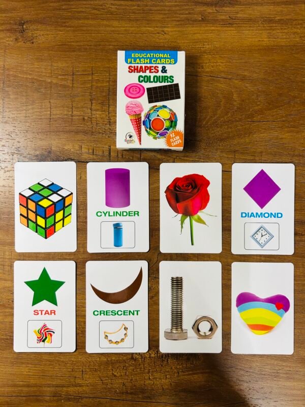 Shapes & Colours - Flash Cards