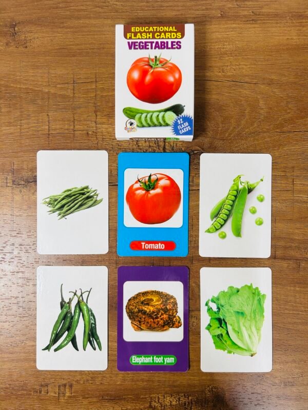 Vegetables - Flash Cards