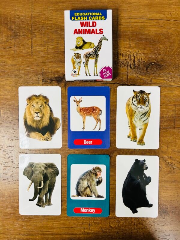 Wild Animals - Flash Cards