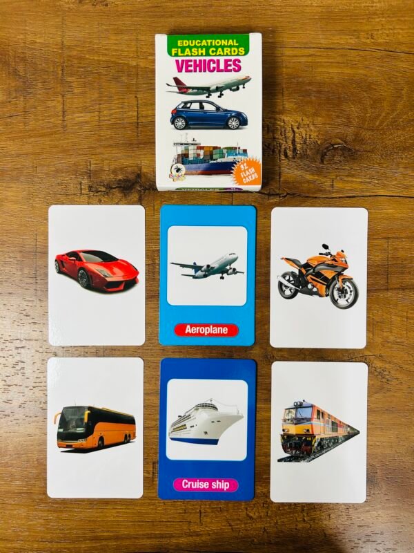 Vehicles - Flash Cards