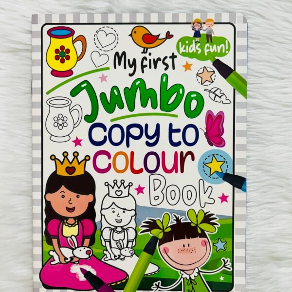 My First Jumbo - Copy to Colour Book - 2