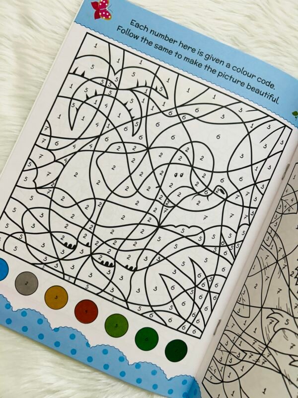 Colour by Numbers Activity Book - Image 3