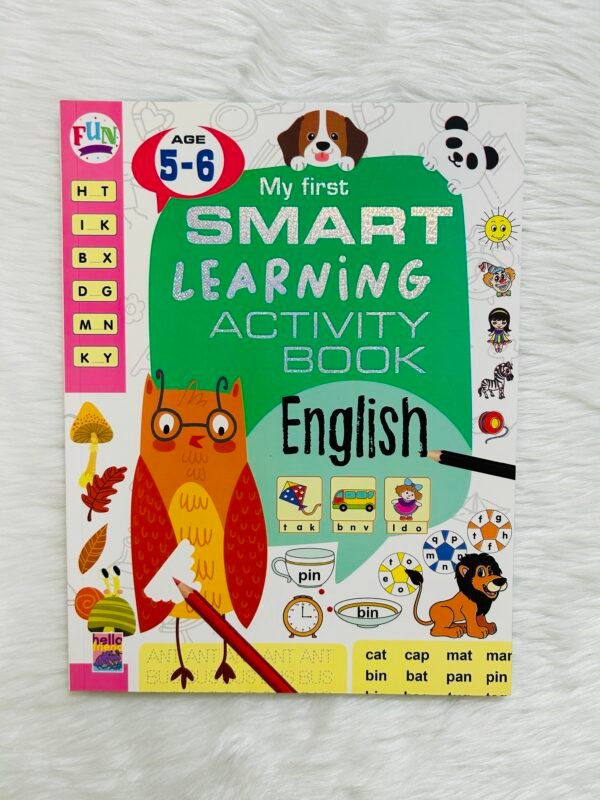 My First Smart Learning Activity Book Age 5-6 years