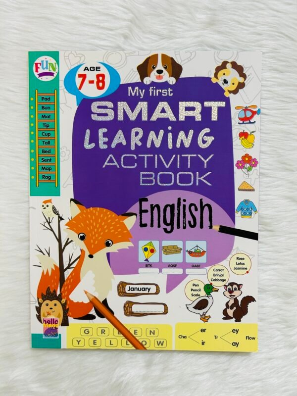 My First Smart Learning Activity Book Age 7-8 years