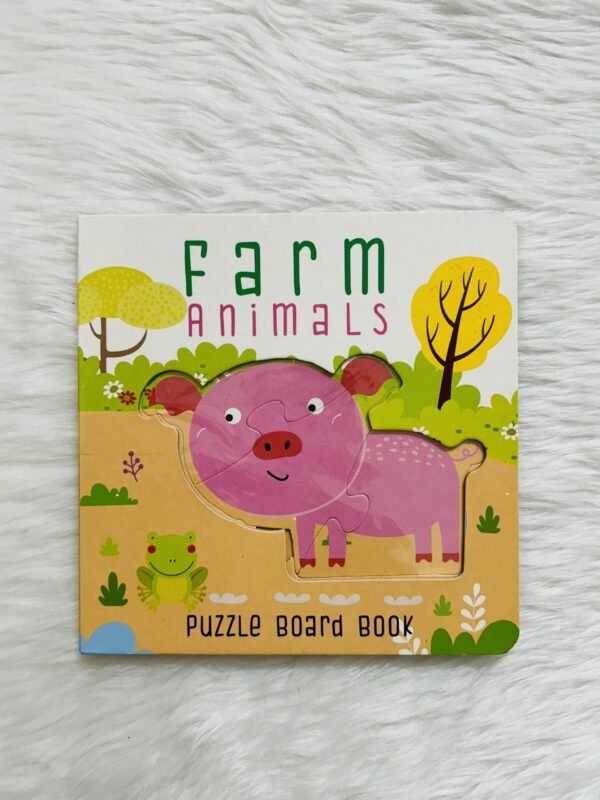 Farm Animals Puzzle Board Book