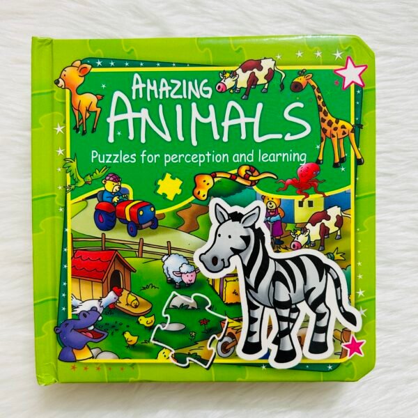 Animals Mania Puzzle Board Book