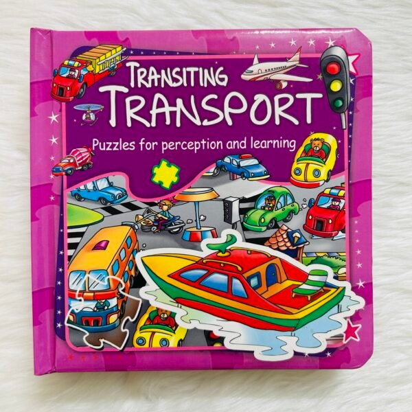 Transport Mania Puzzle Board Book