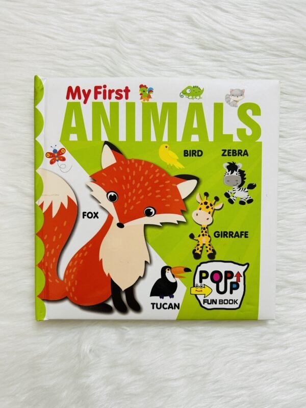 My First Animals - Pop-Up Fun Book