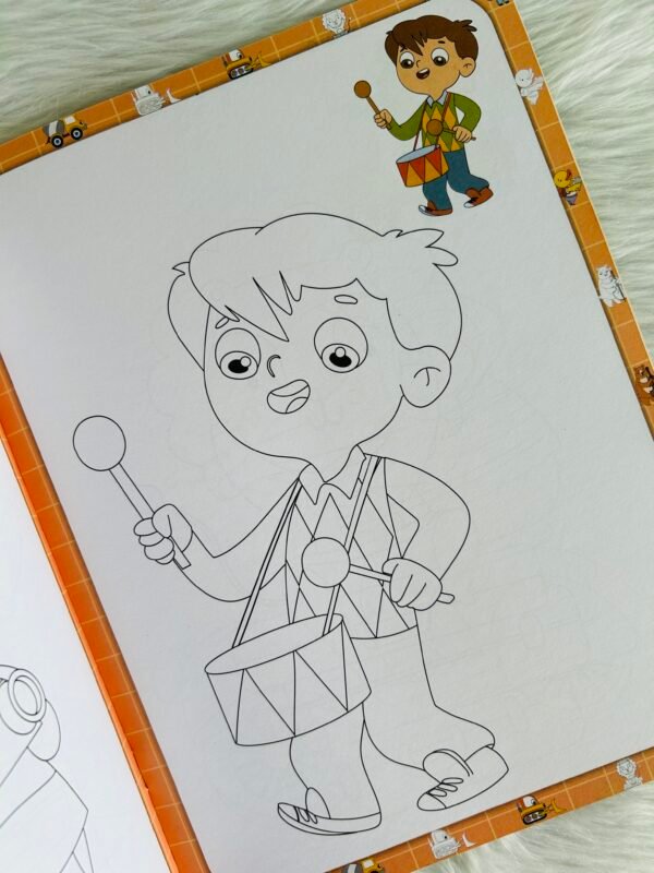 Cartoon Colouring Book - 4 - Image 3