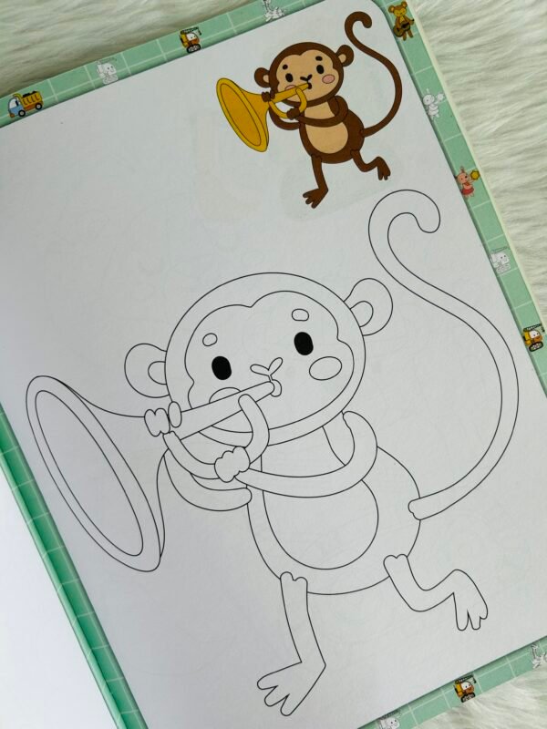 Cartoon Colouring Book - 3 - Image 2