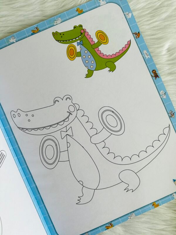 Cartoon Colouring Book - 2 - Image 2