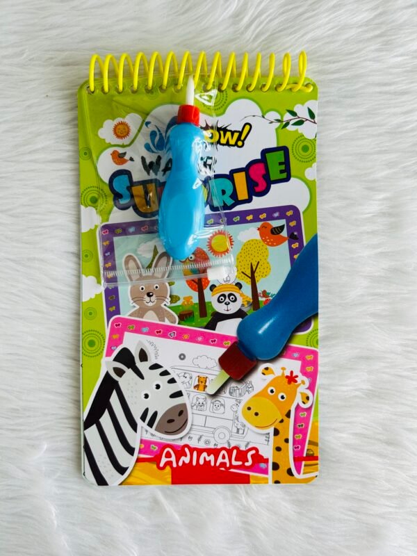 Wow Water Surprise - Animals Colouring Book