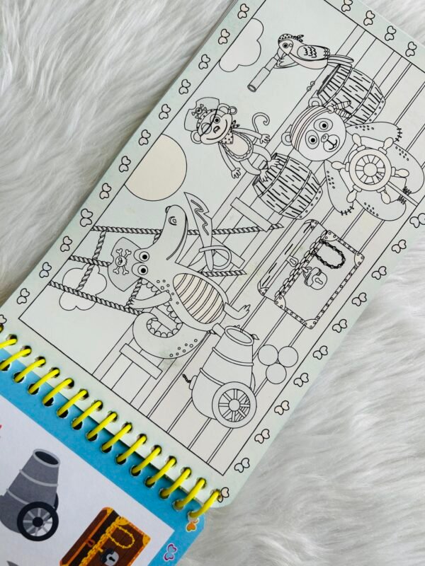 Wow Water Surprise - Animals Magic Colouring Book - Image 2