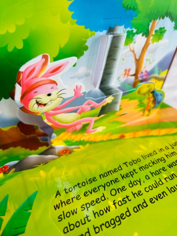 The Hare And The Tortoise - My First Pop up Story Book - Image 2