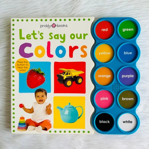 Simple First Words - Let’s say our Colors - Sound Book