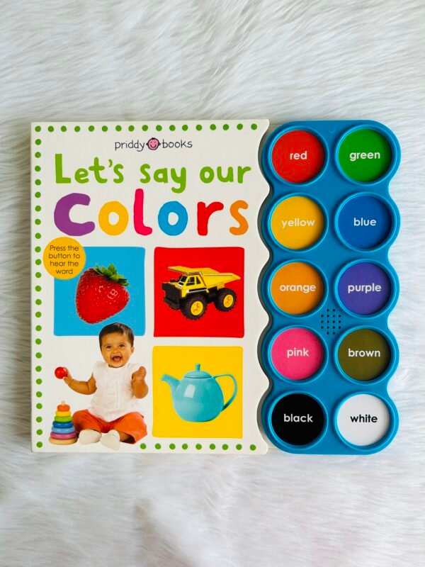Simple First Words - Let’s say our Colors - Sound Book