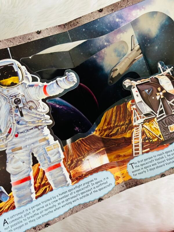Exploring Space - 3D Carousal Book - Image 2