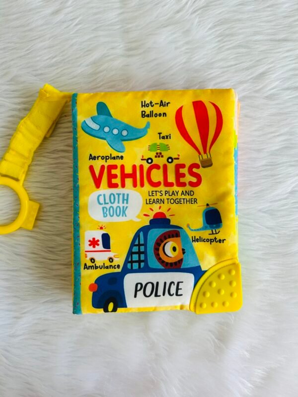 Vehicles Cloth Book