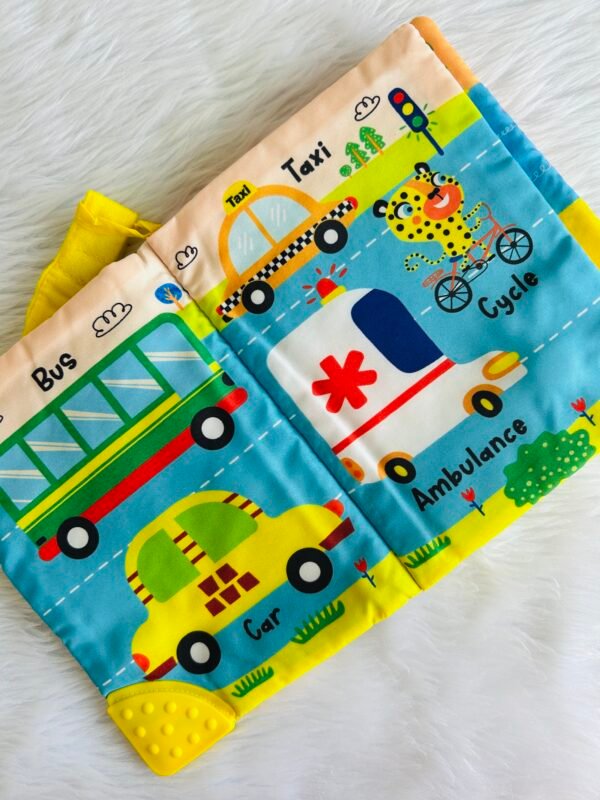 Vehicles Cloth Book - Image 2