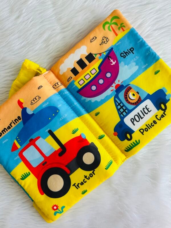 Vehicles Cloth Book - Image 3
