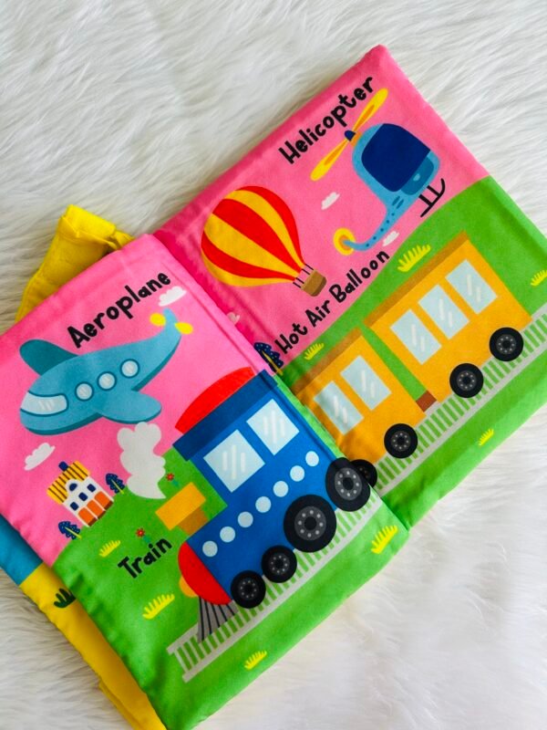 Vehicles Cloth Book - Image 4